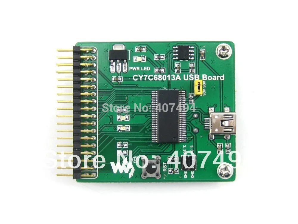 CY7C68013A Board EZ-USB FX2LP USB Module with Embedded 8051 &amp24LC64 (EEPROM) onboard Communication Kit | Компьютеры и офис