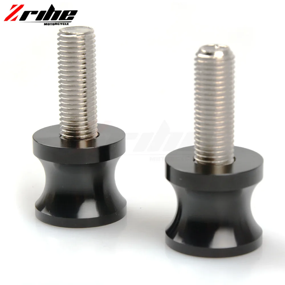 for 6mm 8mm 10mm Motorcycle CNC Aluminum Swingarm Spools Slider For Yamaha FZ6 FAZER FZ6R FZ8 FZ1 XJ6 DIVERSION MT-07 FZ-0 | Автомобили и