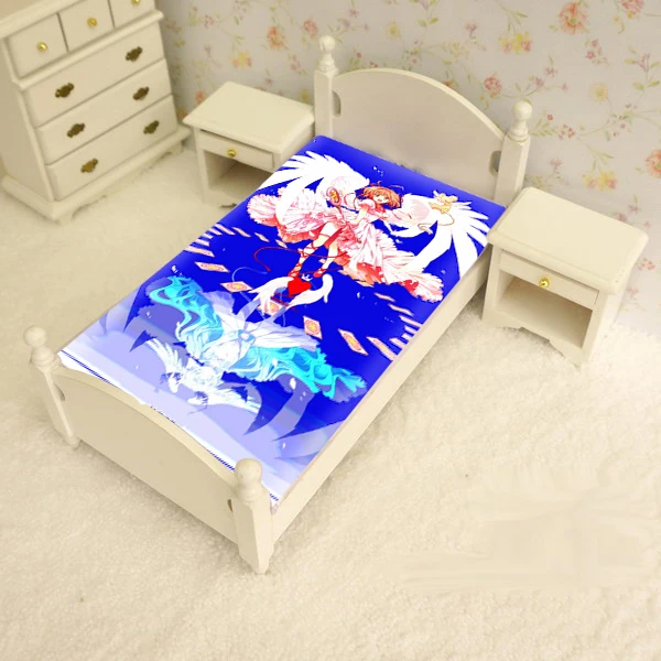 

Cardcaptor Sakura Anime Sakura 105*210CM Single-side Bedsheet #40102