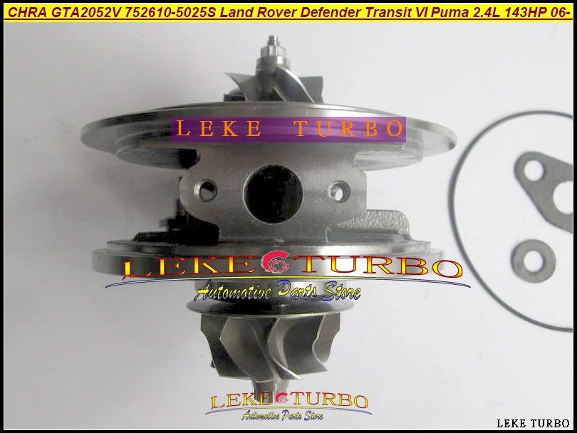 Турбо картридж CHRA Core GT2052 752610 5032S 5009S для Ford Transit 6 Land Rover Defender DuraTorq V348 2.4L|core|core 2 |