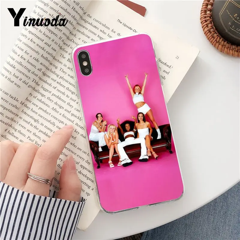 Yinuoda spice girls Роскошный Уникальный Дизайн чехол для телефона iPhone 8 7 6 6S Plus 5 5S SE XR X XS MAX