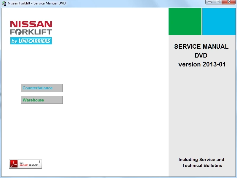 Руководство по обслуживанию вилочного погрузчика 11 2013 для nissan|forklift service manual|service