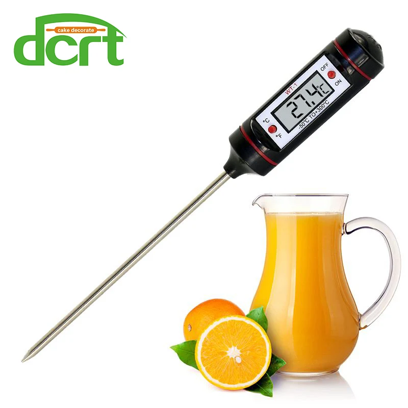 Цифровой термометр для приготовления пищи зонд мяса кухни барбекю шоколада