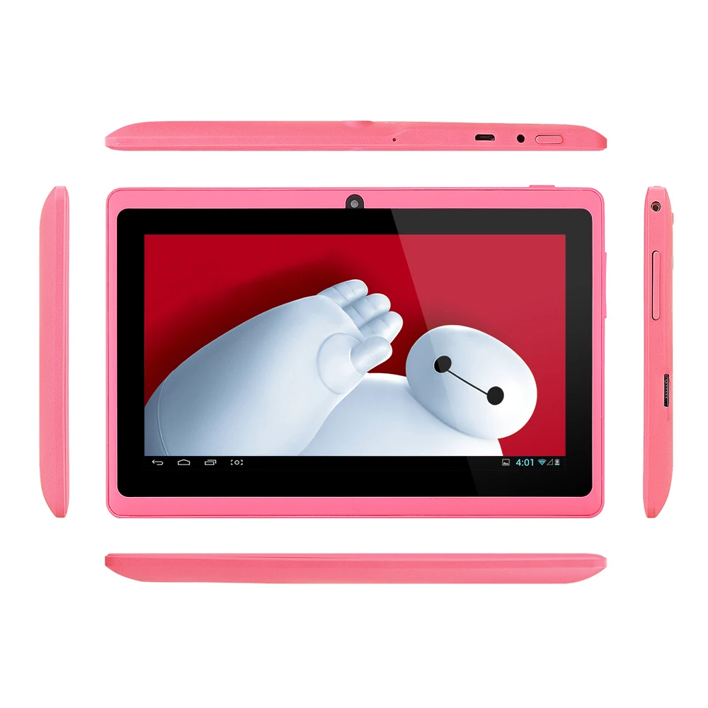 Alldaymall Дешевый Планшетный ПК 7 дюймов A88X Allwinner Android Tablet 4.4 Quad Core Dual Фотоаппараты