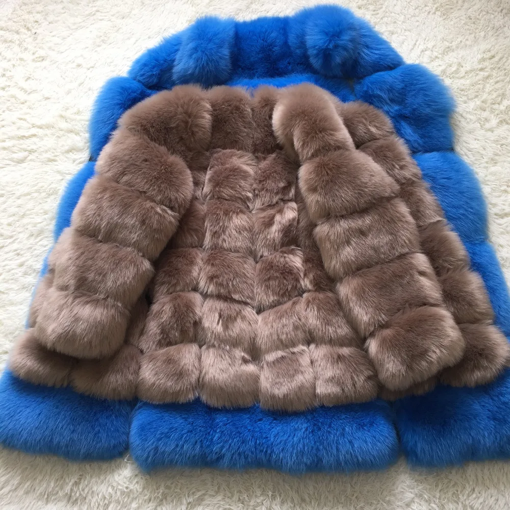 Lisa Colly 4XL модное пальто из искусственного меха Женская длинная меховая шуба