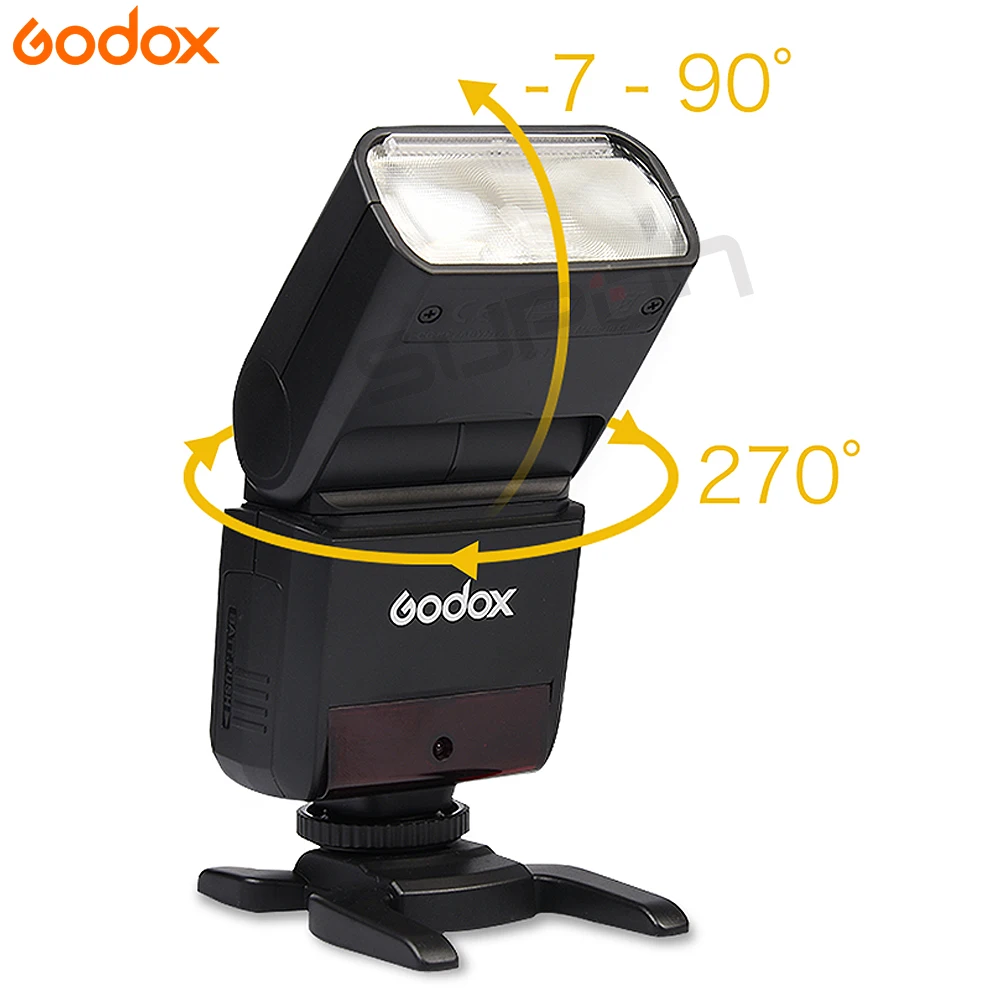 Вспышка Godox TT350 TT350S GN36 HSS TTL для камеры Sony A7 A6000 A6500 с триггерным