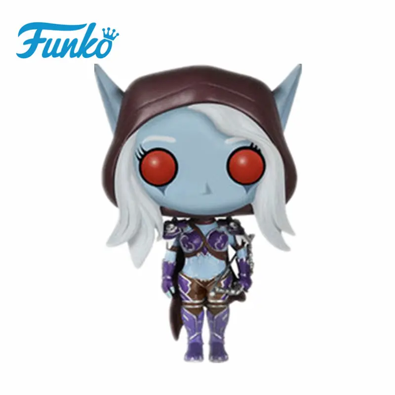 N-Sylvanas-30 FUNKO POP WOW World of Warcraft тема#14 ILLIDAN#15 ARTHAS#30 SYLVANAS Фигурки игрушки Коллекционная модель виниловые куклы - Цвет: N-Sylvanas-30
