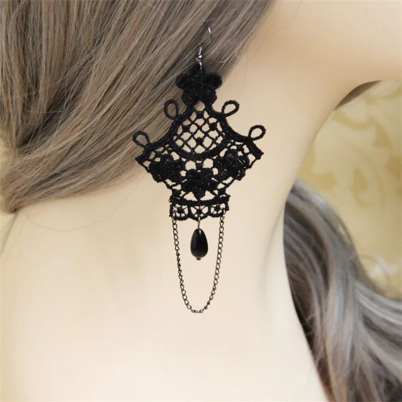 Женские серьги подвески в готическом стиле|handmade dangle earrings|dangle drop earingsdangle earrings |