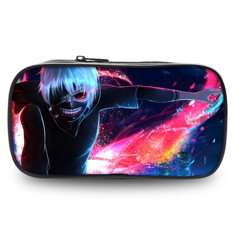 Кошелек Tokyo Ghoul Kaneki Ken аниме чехол карандаш 8 дюймов школьные принадлежности