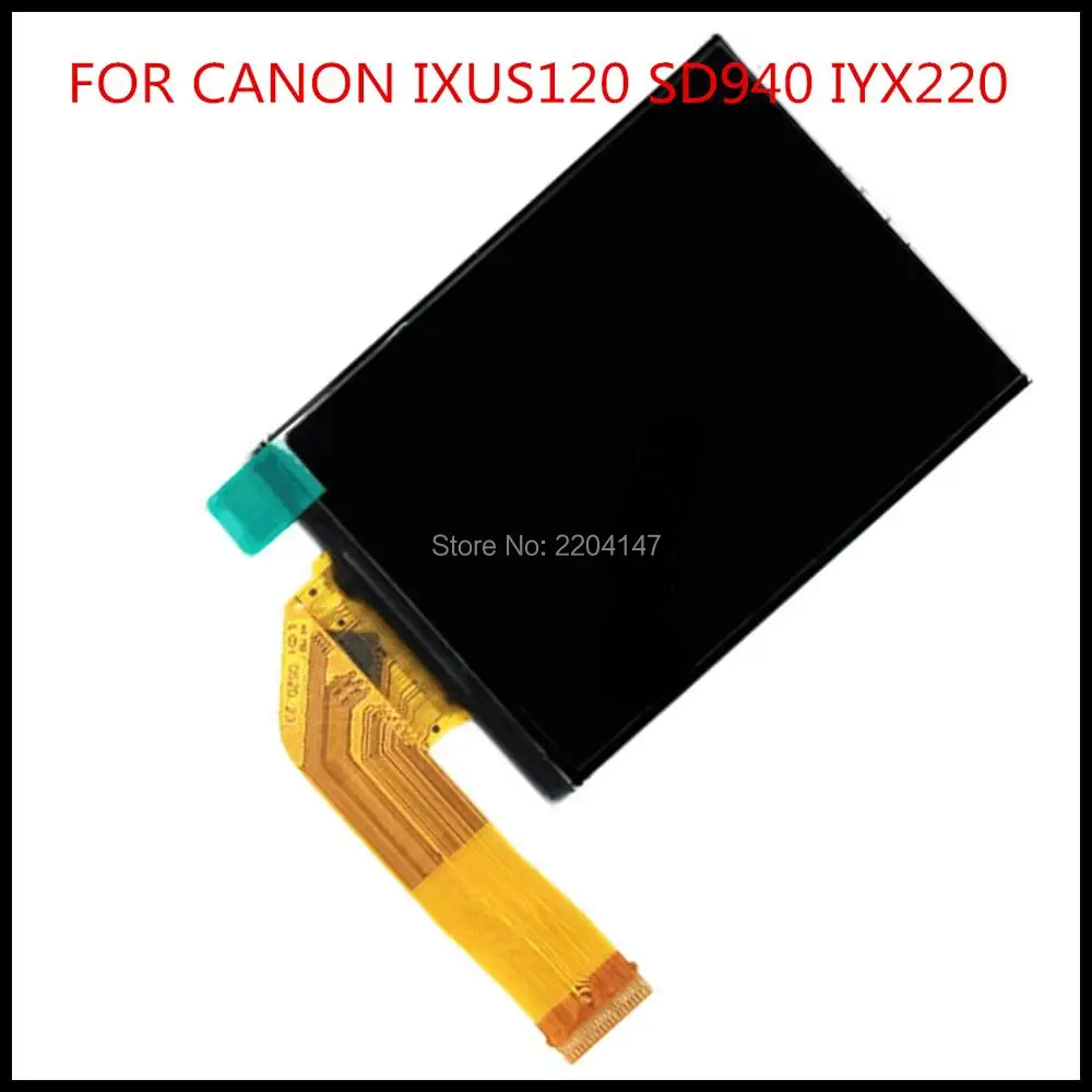 Новый ЖК-экран для CANON IXUS120 IXUS 120 IS SD94 SD94is IXY220 PC1430 запасная часть цифровой камеры с