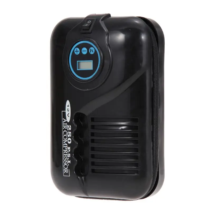 Портативный 12V 250PSI автомобильных шин насос Авто насос воздушный компрессор автомобильный двигатель шины воздушный насос аксессуары для мотоцикла и автомобиля