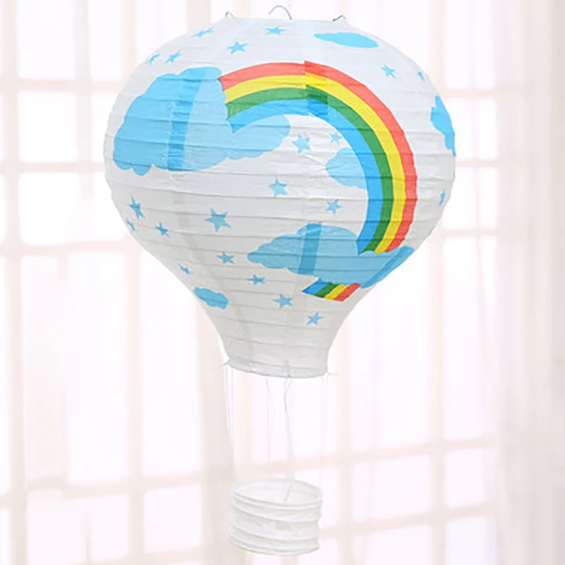 1White Rainbow Радужные облака узор праздничное украшение бумажный воздушный шар Детские вечерние украшения Любовь удобная подвеска - Цвет: 1White Rainbow