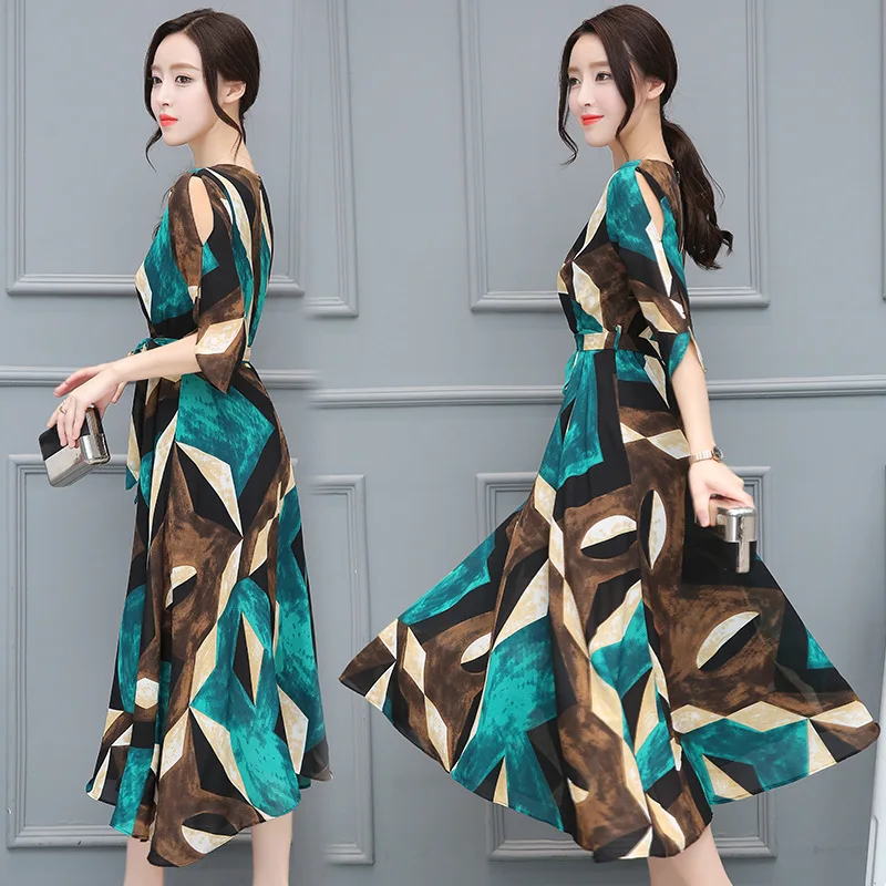 

Women's Summer Korean Style Trendy OL Office Elegant Red Wrap Dress Ladies 2019 Bohemia Streetwear Bodycon Beach Dresses