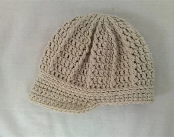 Crochet Newborn hat baby boy clothing newsboy set with bow tie and diaper cover photo prop infant brim | Детская одежда и обувь