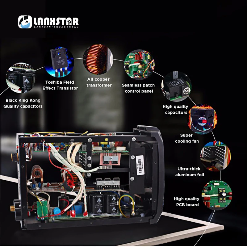 Lanxstar Variable Frequency Arc Three-in-one Inverter Welding Machine TIG/MMA DC Argon Plasma | Инструменты