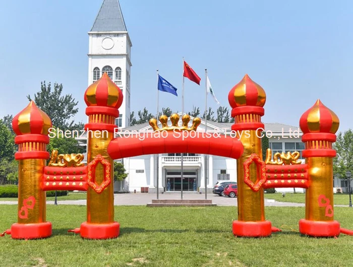 Надувные арки для столбов 10 м рекламы украшения свадьбы вечеринки фестиваля с