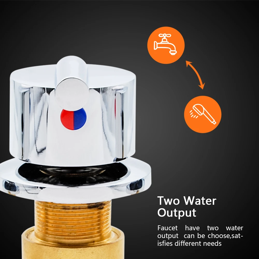 1 Набор медный смеситель для ванной и душа|Смесители ванны| |