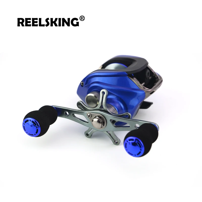 REELSKING Магнитная Тормозная система рыболовная Катушка 8 кг макс. нагрузка 17 + 1 BBs