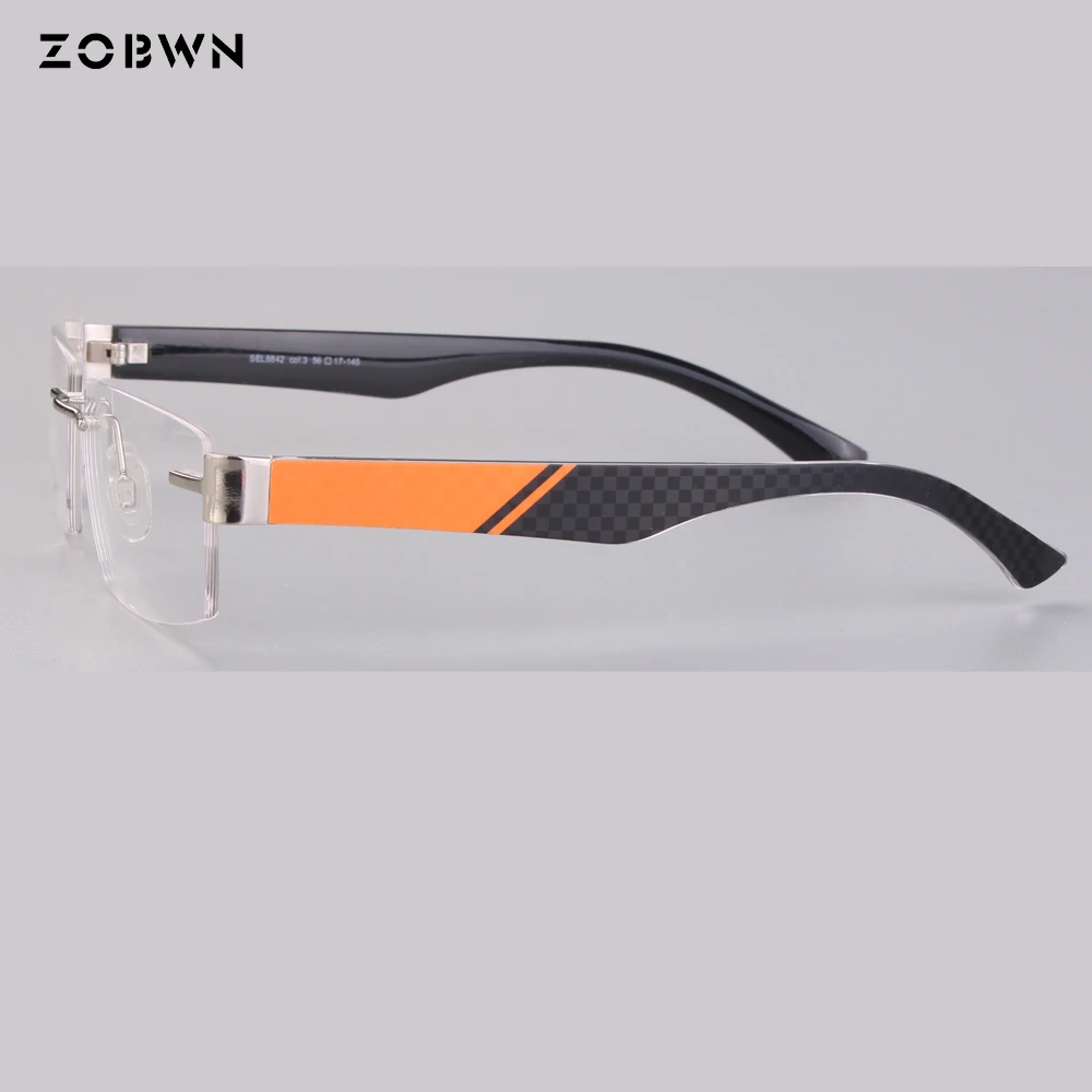 ZOBWN 2018 новые дизайнерские модные очки для чтения черные без оправы очков при