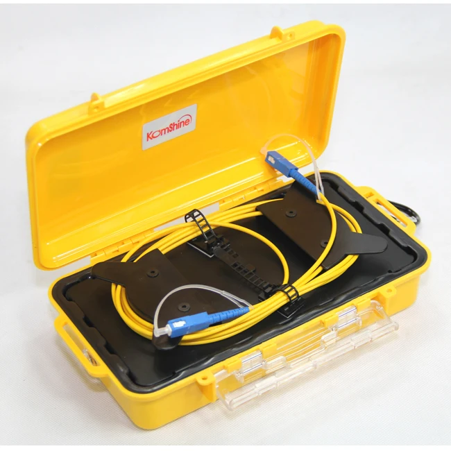 Komshine 1KM Multimode Fiber Optic OTDR Launch Cable Box/ Rings/OTDR Dead Zone Eliminator Multi Connectors for Choosing | Мобильные
