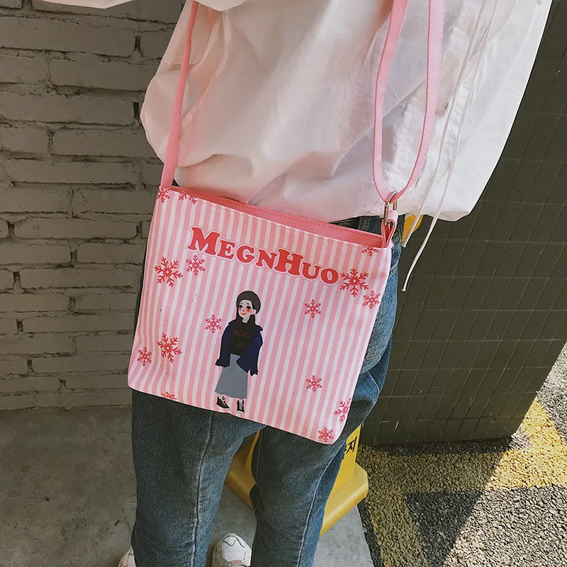 Youda японский Harajuku стиль Оксфорд ткань через плечо милая девушка красочные модные