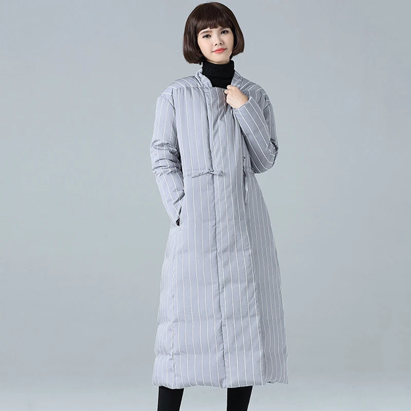 2017 г. роскошные женские длинные зимние пальто Плюс Большой Размеры с капюшоном