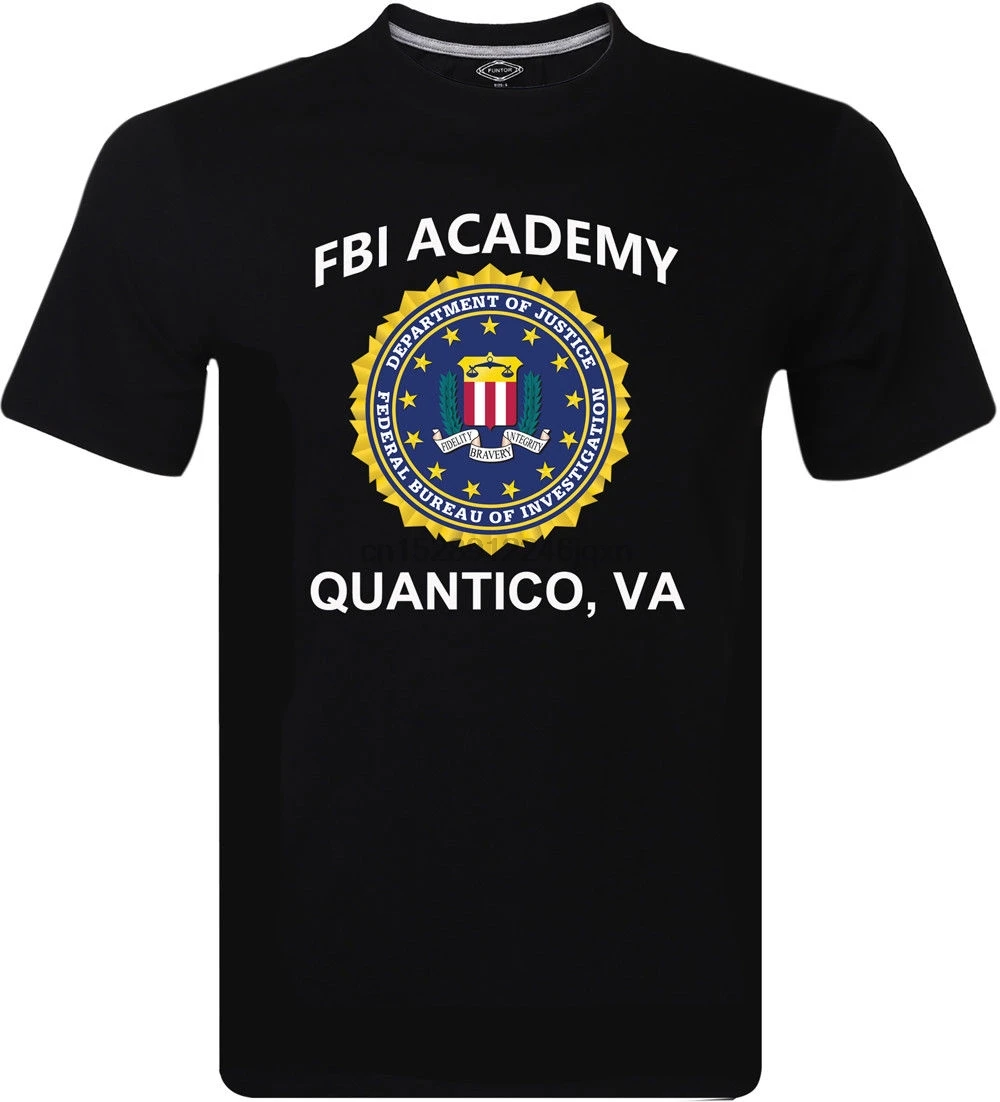 2019 Горячая Распродажа Летний стиль новинка FBI Academy Quantico VA Police США отправка Мужская