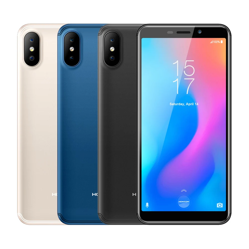 HOMTOM C2 5 дюйма 2 Гб 16 3000 мАч 18:9 Face ID 4G LTE мобильный телефон Android 8 1 13 МП Двойная Задняя