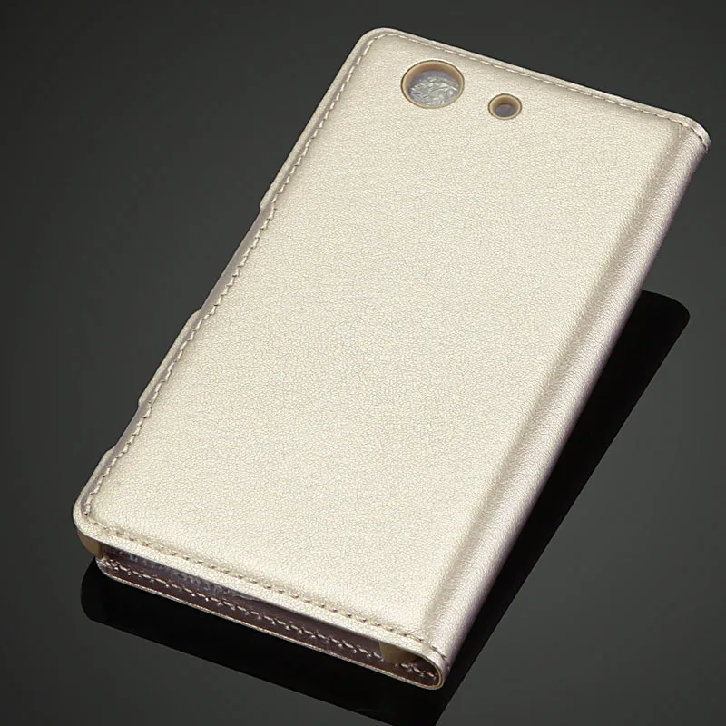 Задняя крышка для sony xperia Z3 Compact E D5803 D5833/Z3 Mini M55W роскошный сенсорный экран с окошком