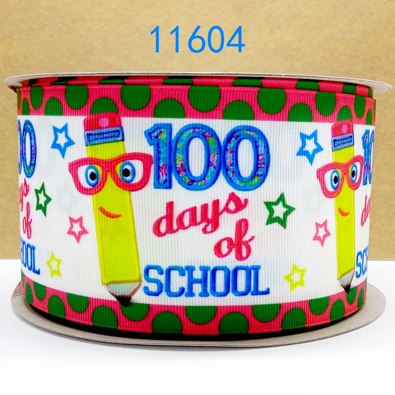 Бесплатная доставка 50 ярдов мультфильм печатных grosgrain ленты 11635 | Дом и сад