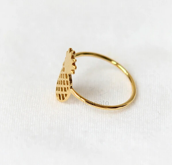 Милое кольцо с ананасом подарок девушки кольца для женщин Anillos Hombre Anel | Украшения