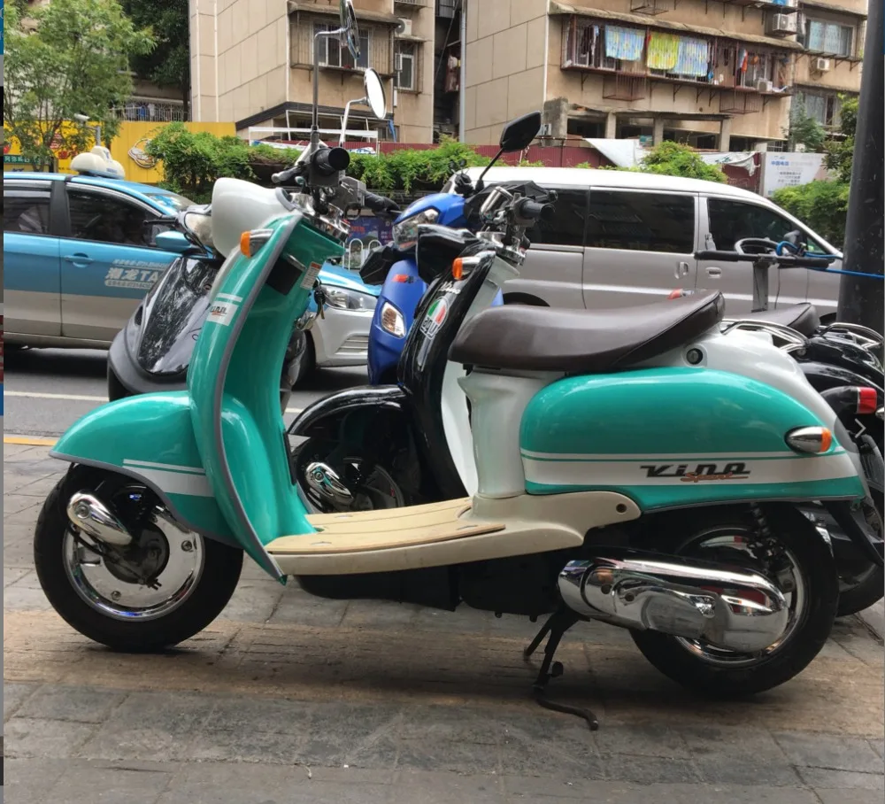 Аксессуары для мотоциклов для Honda Yamaha Сузуки Мотоцикл скутер колесо хрома 10-дюймовый Барабанный тормоз колеса установка