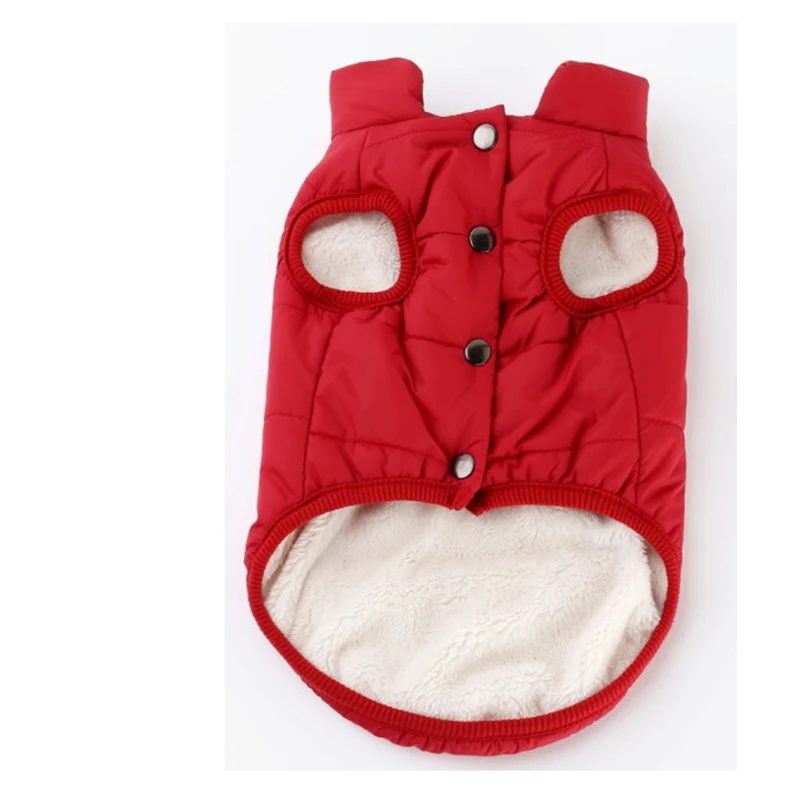 

1 pcs Pet Dog Vest Jacket Clothing Autumn Winter Windproof Warm Dog Clothes Coat for Small Medium Large Dogs Dog coat jacket