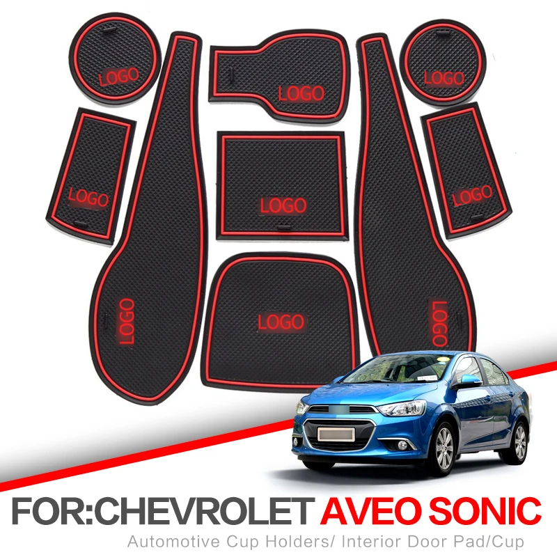 Нескользящий коврик ZUNDUO для Chevrolet Aveo Sonic 2011 2012 2013 2014 2015 2016 2017 коврики