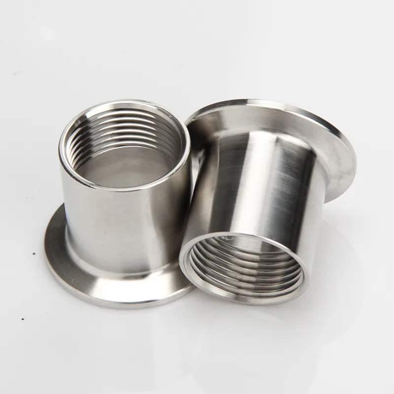 Фитинги из нержавеющей стали SS304 1-1/4 &quotDN32 санитарные фитинги с резьбой ободок OD 64