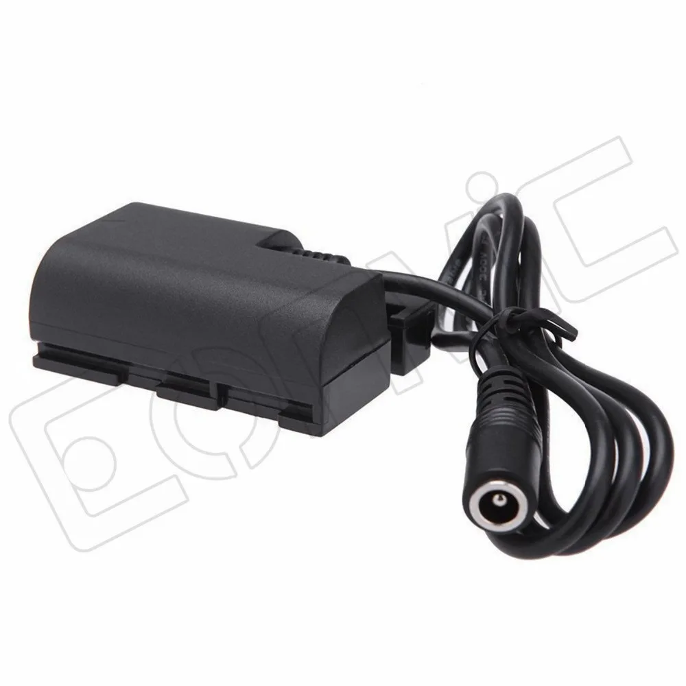 Внешний портативный разъем постоянного тока для зеркальной камеры Canon EOS 60D 7D 5D Mark