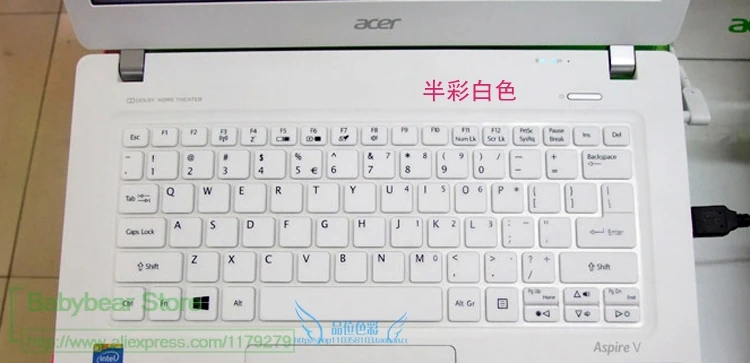 Защитная пленка для силиконовой клавиатуры Acer Aspire защитная 1 2 3 11 E11 5 7 10 |silicone keyboard