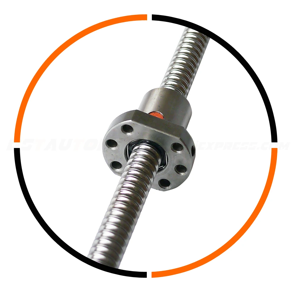 2010 шариковый винт 1200 мм конец обработанный SFU2010 корпус шариковой гайки FK15 FF15