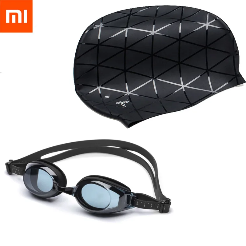 Xiaomi Mijia TS 7th Мягкая силиконовая шапочка для плавания Водонепроницаемая