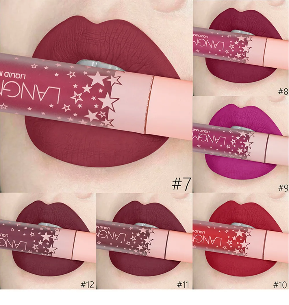 2019 Beaty meakup модная Губная помада Косметика для женщин сексуальные водостойкие