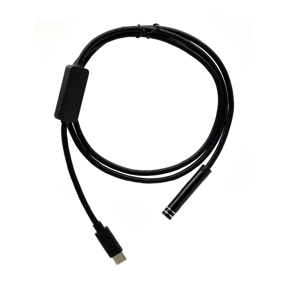 Тип C USB эндоскопа Камера 7 мм мягкий кабель Android инспекции c ПК для телефона