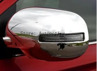 2016 2017 with light rearview mirror cover trim for mitsubishi outlander sportasx rvr