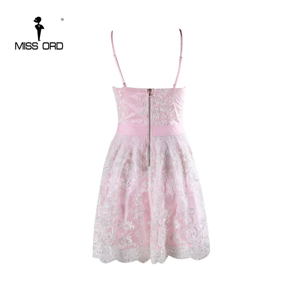 Платье Missord с треугольным вырезом кружевное без рукавов FT4367 2020|halter dress|dresses free