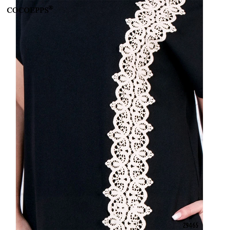 5XL 6XL 2019 повседневное женское летнее кружевное платье плюс размер Большие размеры