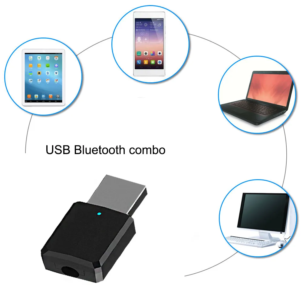 USB 5,0 передатчик Bluetooth приемник 2 в 1 Мини беспроводной AUX аудио адаптер для ТВ PC bluetooth-динамика наушников автомобиля