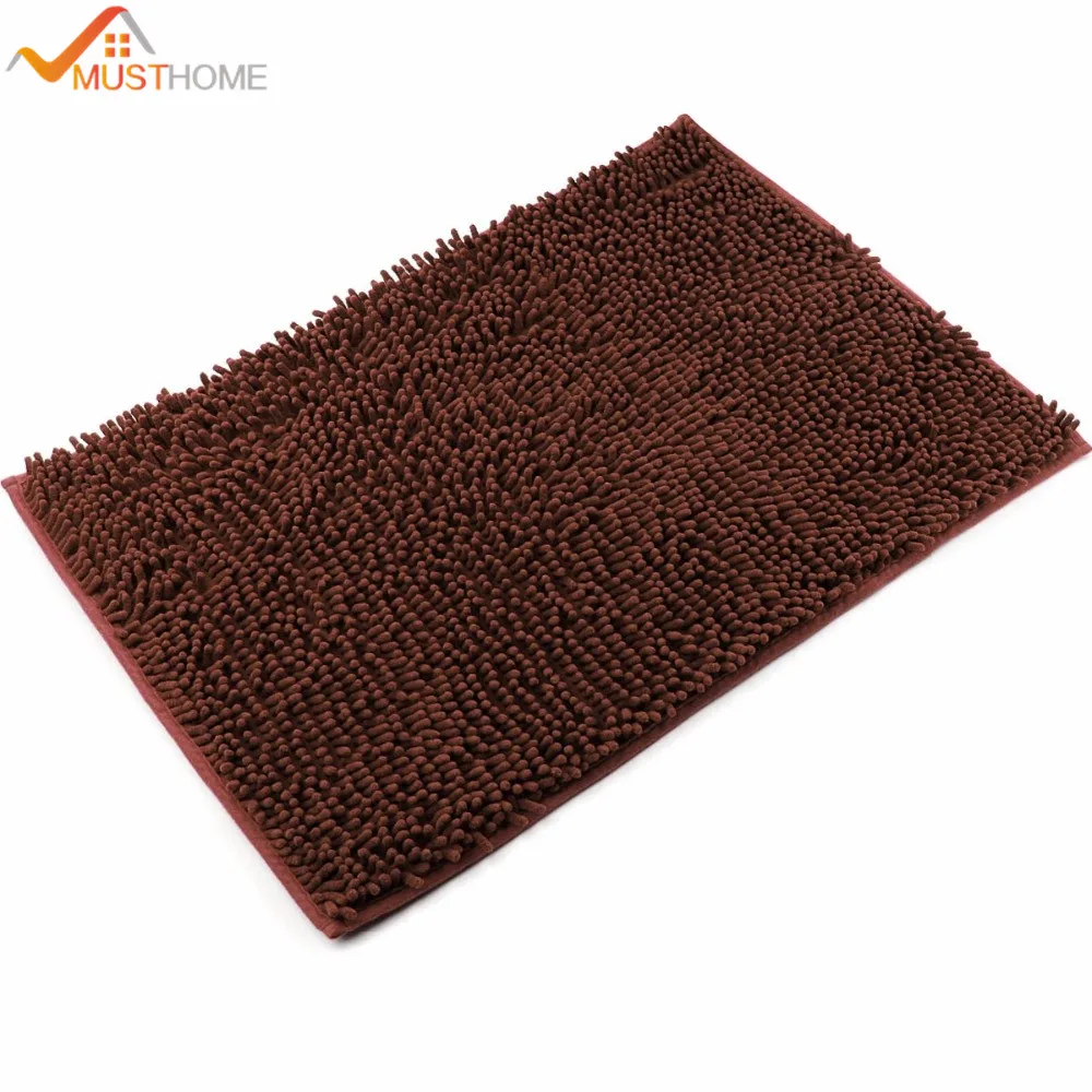 40x60 см микрофибра синель коврик для ванной нескользящий ванной|non slip bath mat|bathroom