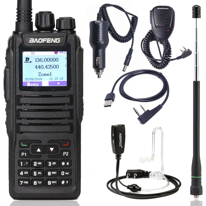 Портативная рация Baofeng DM-1701 DM-1801 мАч | Мобильные телефоны и аксессуары