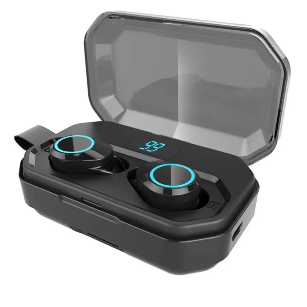 X6 Pro TWS беспроводные наушники 4000 мАч внешний аккумулятор Bluetooth 5 0 с сенсорным