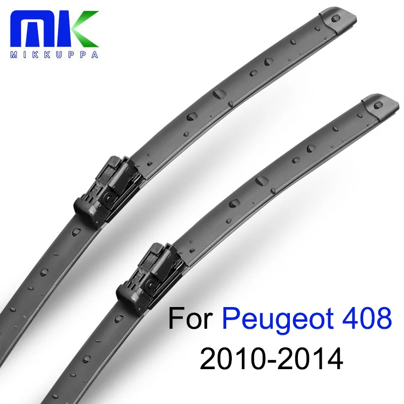 Щетки стеклоочистителя Mikkuppa для Peugeot 408 2010 2011 2012 2013 2014 пара 30 + 26 дюймов R