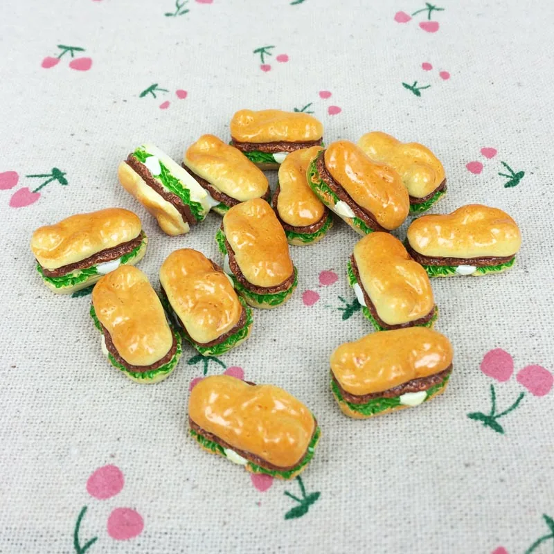 10 шт. кабошон из смолы с плоской спинкой Каваий украшение для рукоделия